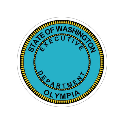 Seal of the Executive Department of Washington STICKER Vinyl Die-Cut Decal-5 Inch-The Sticker Space