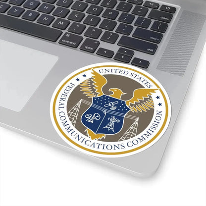 Seal of the Federal Communications Commission (United States) STICKER Vinyl Kiss-Cut Decal - The Sticker Space