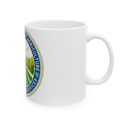 Seal of the Florida Department of Agriculture - White Coffee Mug-The Sticker Space