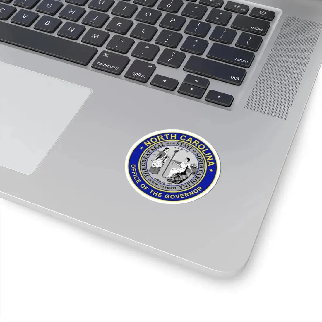 Seal of the Governor of North Carolina - STICKER Vinyl Kiss-Cut Decal - The Sticker Space
