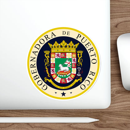 Seal of the Governor of Puerto Rico 2 STICKER Vinyl Die-Cut Decal-The Sticker Space