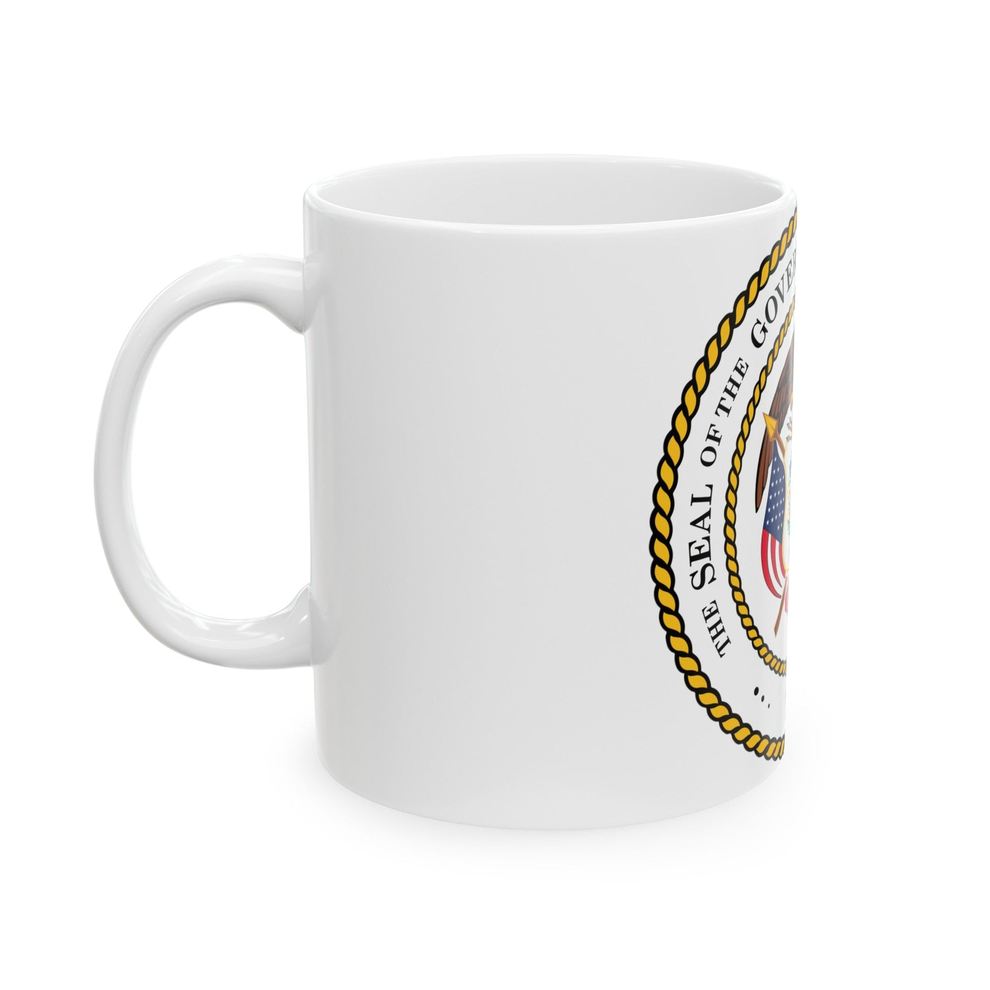 Seal of the Governor of Utah 2011 - White Coffee Mug-The Sticker Space