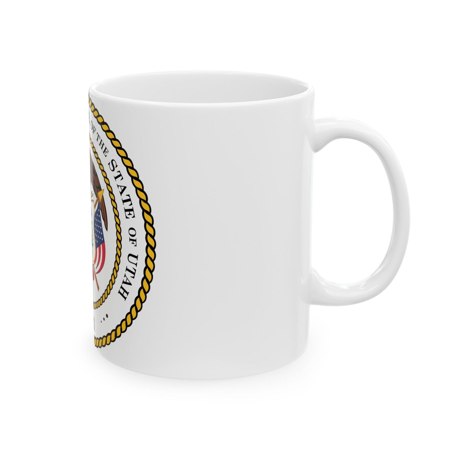 Seal of the Governor of Utah 2011 - White Coffee Mug-The Sticker Space