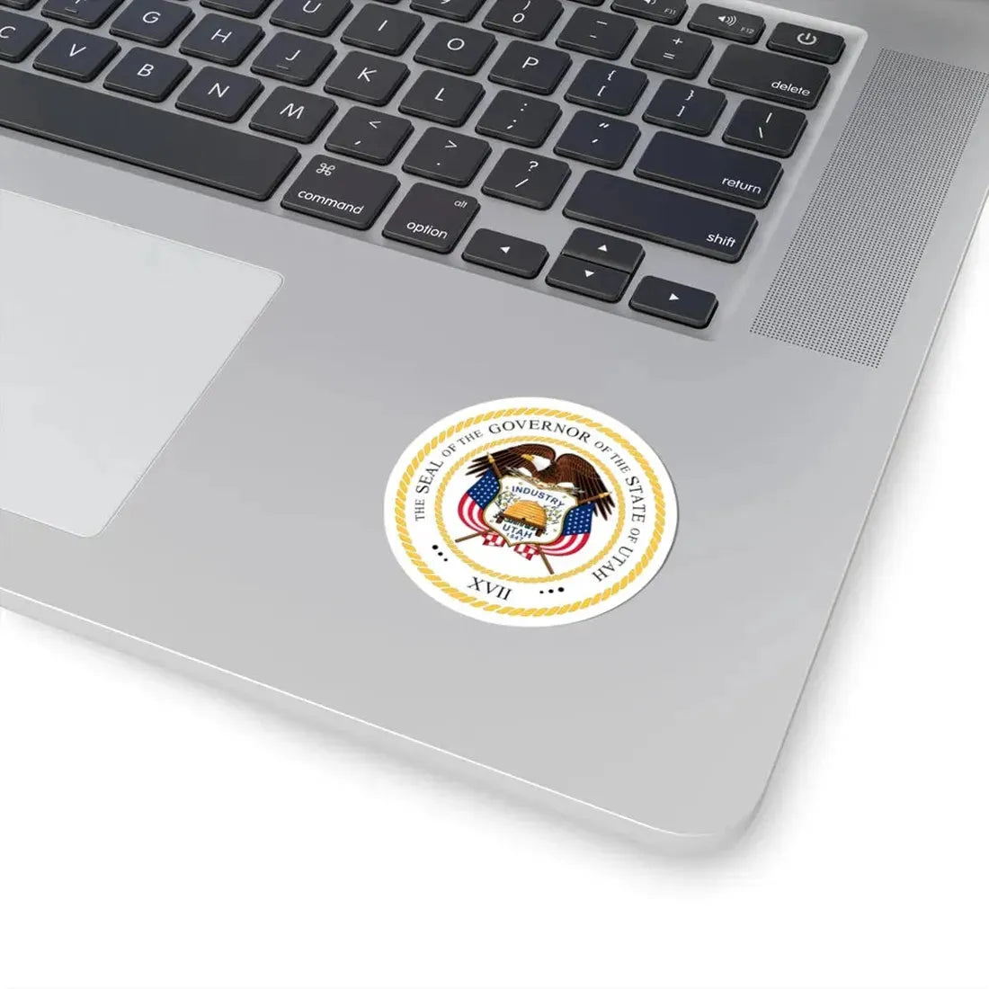 Seal of the Governor of Utah v2 - STICKER Vinyl Kiss-Cut Decal - The Sticker Space