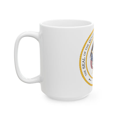 Seal of the Governor of Utah - White Coffee Mug-The Sticker Space