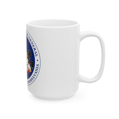 Seal of the Inspector General of Pennsylvania - White Coffee Mug-The Sticker Space