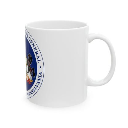 Seal of the Inspector General of Pennsylvania - White Coffee Mug-The Sticker Space