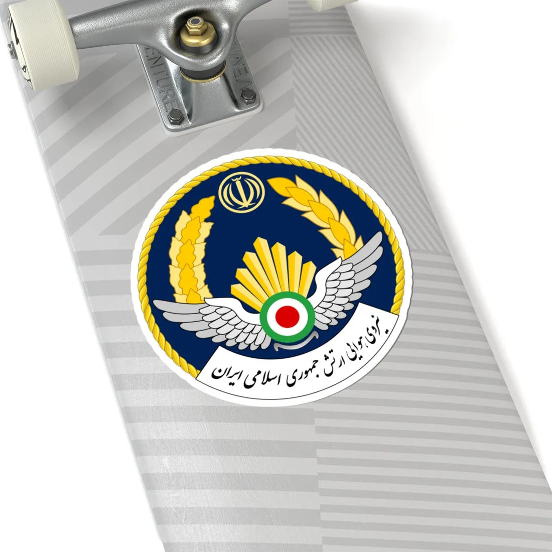 Seal of the Islamic Republic of Iran Air Force (Iran) (Coat of Arms) STICKER Vinyl Kiss-Cut Decal - The Sticker Space