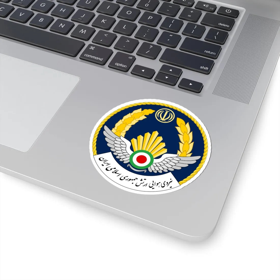 Seal of the Islamic Republic of Iran Air Force (Iran) (Coat of Arms) STICKER Vinyl Kiss-Cut Decal - The Sticker Space