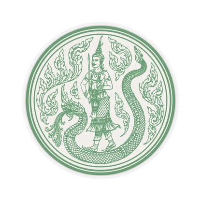 Seal of the Ministry of Agriculture and Cooperatives of Thailand (Thailand) STICKER Vinyl Kiss-Cut Decal 3 Inch Transparent - The Sticker Space