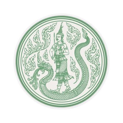 Seal of the Ministry of Agriculture and Cooperatives of Thailand (Thailand) STICKER Vinyl Kiss-Cut Decal 4 Inch Transparent - The Sticker Space