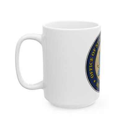 Seal of the Mississippi Office of State Public Defender - White Coffee Mug-The Sticker Space