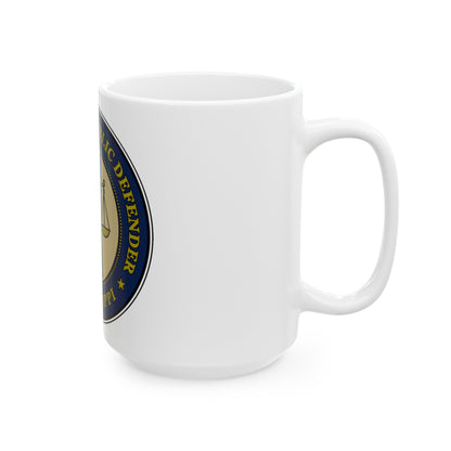 Seal of the Mississippi Office of State Public Defender - White Coffee Mug-The Sticker Space