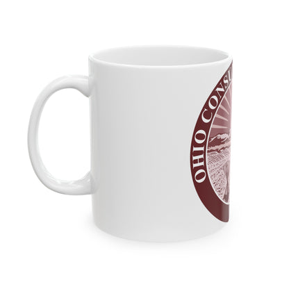 Seal of the Ohio Consumers Counsel - White Coffee Mug-The Sticker Space