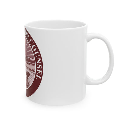 Seal of the Ohio Consumers Counsel - White Coffee Mug-The Sticker Space