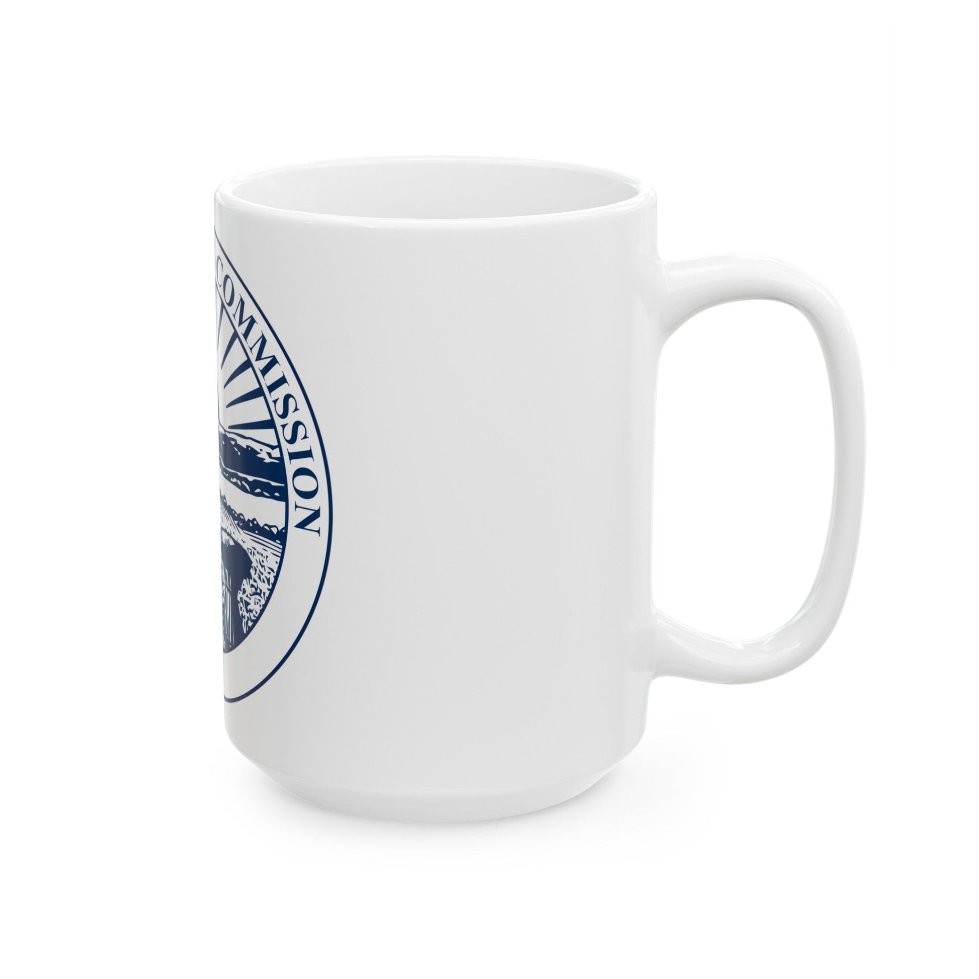 Seal of the Ohio Elections Commission - White Coffee Mug-The Sticker Space