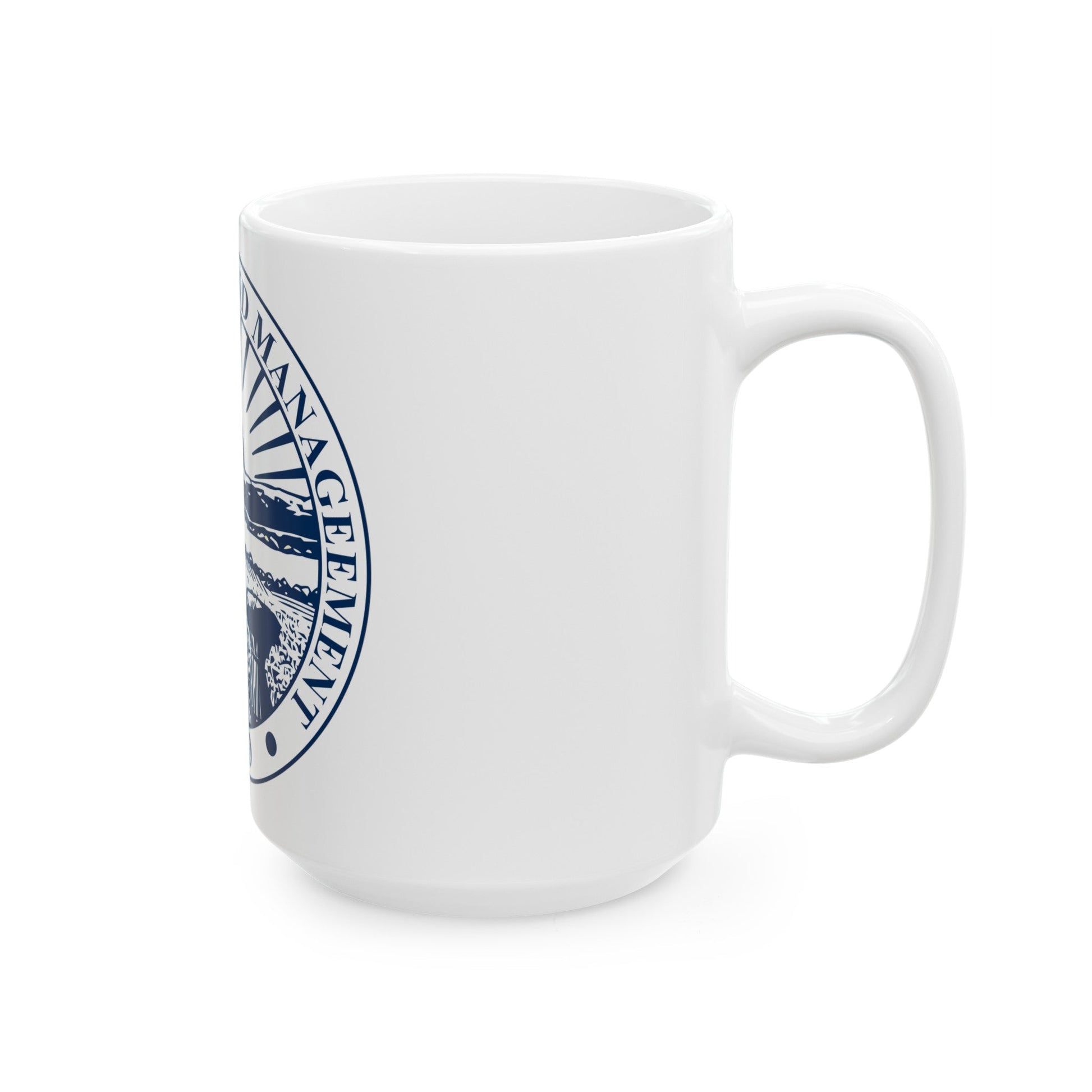 Seal of the Ohio Office of Budget and Management - White Coffee Mug-The Sticker Space