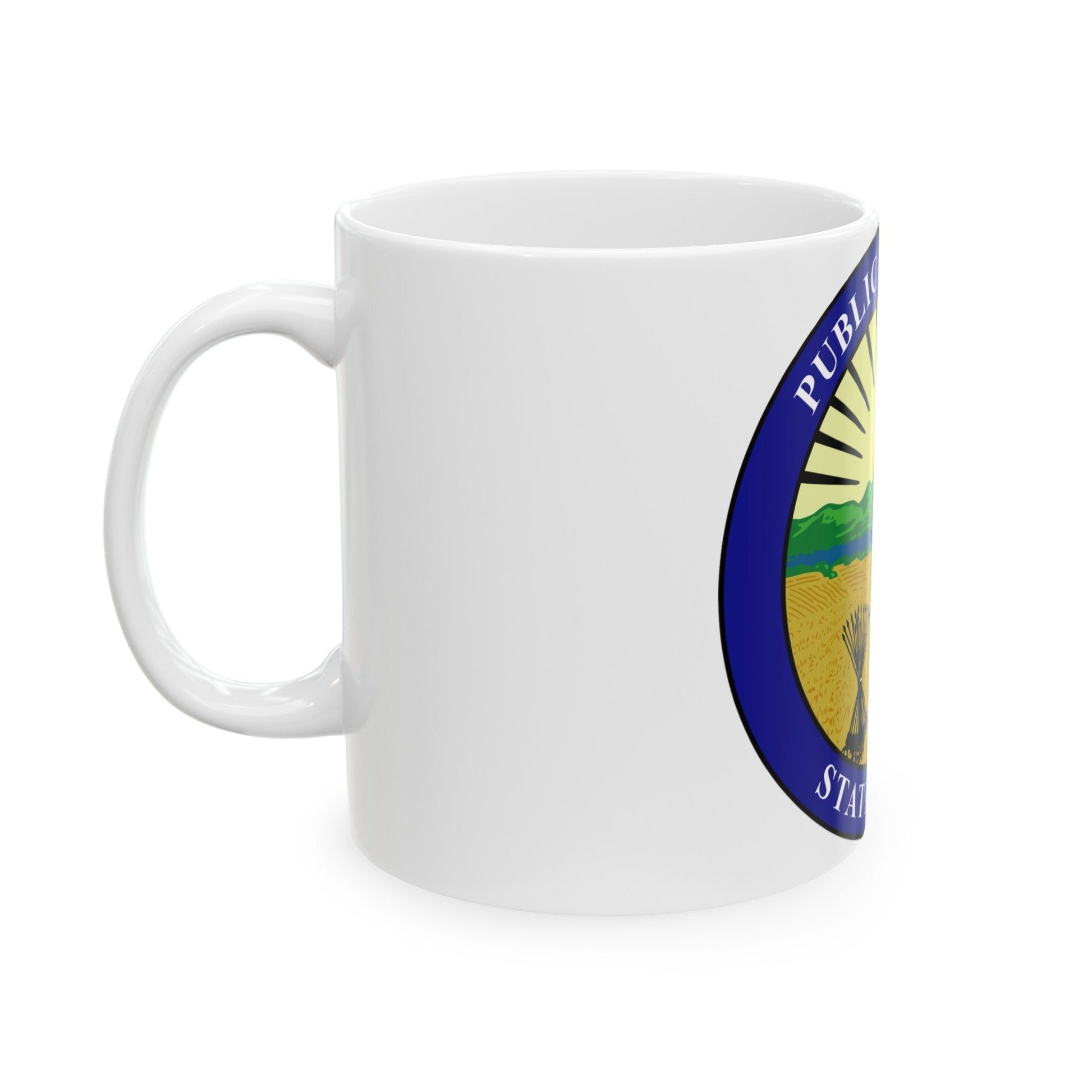 Seal of the Ohio Public Defender - White Coffee Mug-The Sticker Space