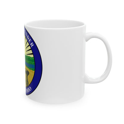 Seal of the Ohio Public Defender - White Coffee Mug-The Sticker Space