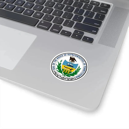 Seal of the Pennsylvania House of Representatives - STICKER Vinyl Kiss-Cut Decal - The Sticker Space