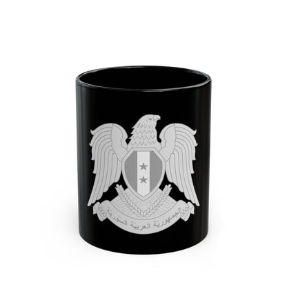 Seal of the President of Syria - Black Coffee Mug-11oz-The Sticker Space