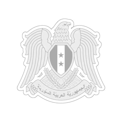 Seal of the President of Syria STICKER Vinyl Die-Cut Decal 3 Inch - The Sticker Space