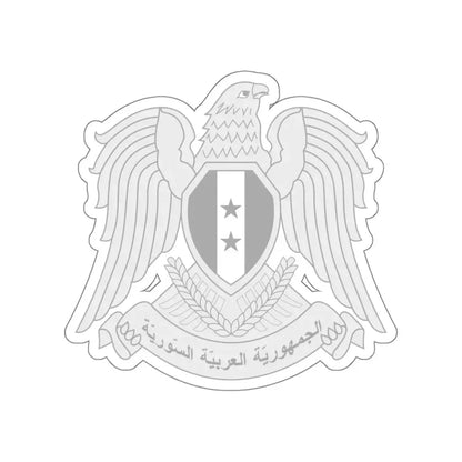 Seal of the President of Syria STICKER Vinyl Die-Cut Decal 6 Inch - The Sticker Space