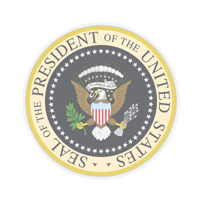 Seal of the President of the United States - STICKER Vinyl Kiss-Cut Decal 4 Inch Transparent - The Sticker Space