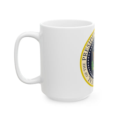 Seal of the President of the United States - White Coffee Mug-The Sticker Space