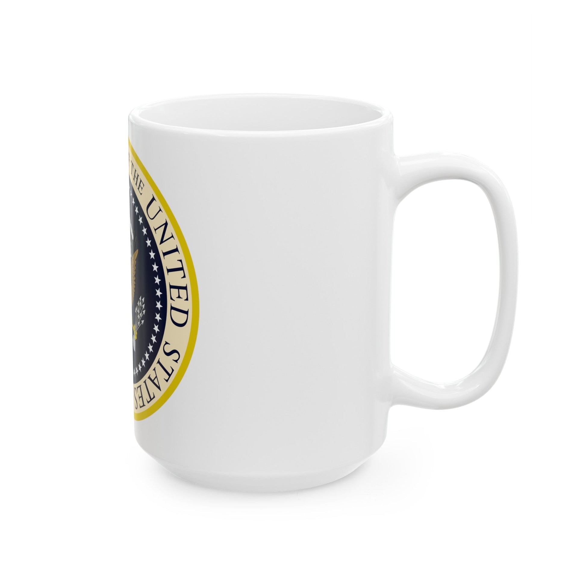 Seal of the President of the United States - White Coffee Mug-The Sticker Space