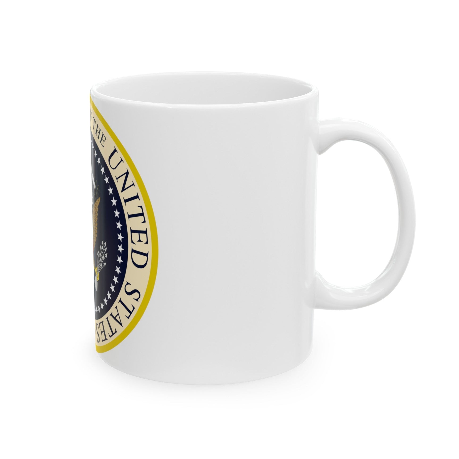 Seal of the President of the United States - White Coffee Mug-The Sticker Space