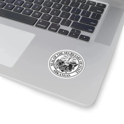 Seal of the Secretary of State of Arkansas - STICKER Vinyl Kiss-Cut Decal - The Sticker Space