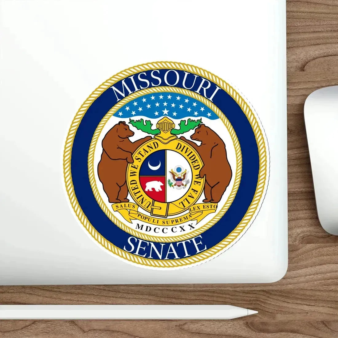 Seal of the Senate of Missouri STICKER Vinyl Die-Cut Decal - The Sticker Space