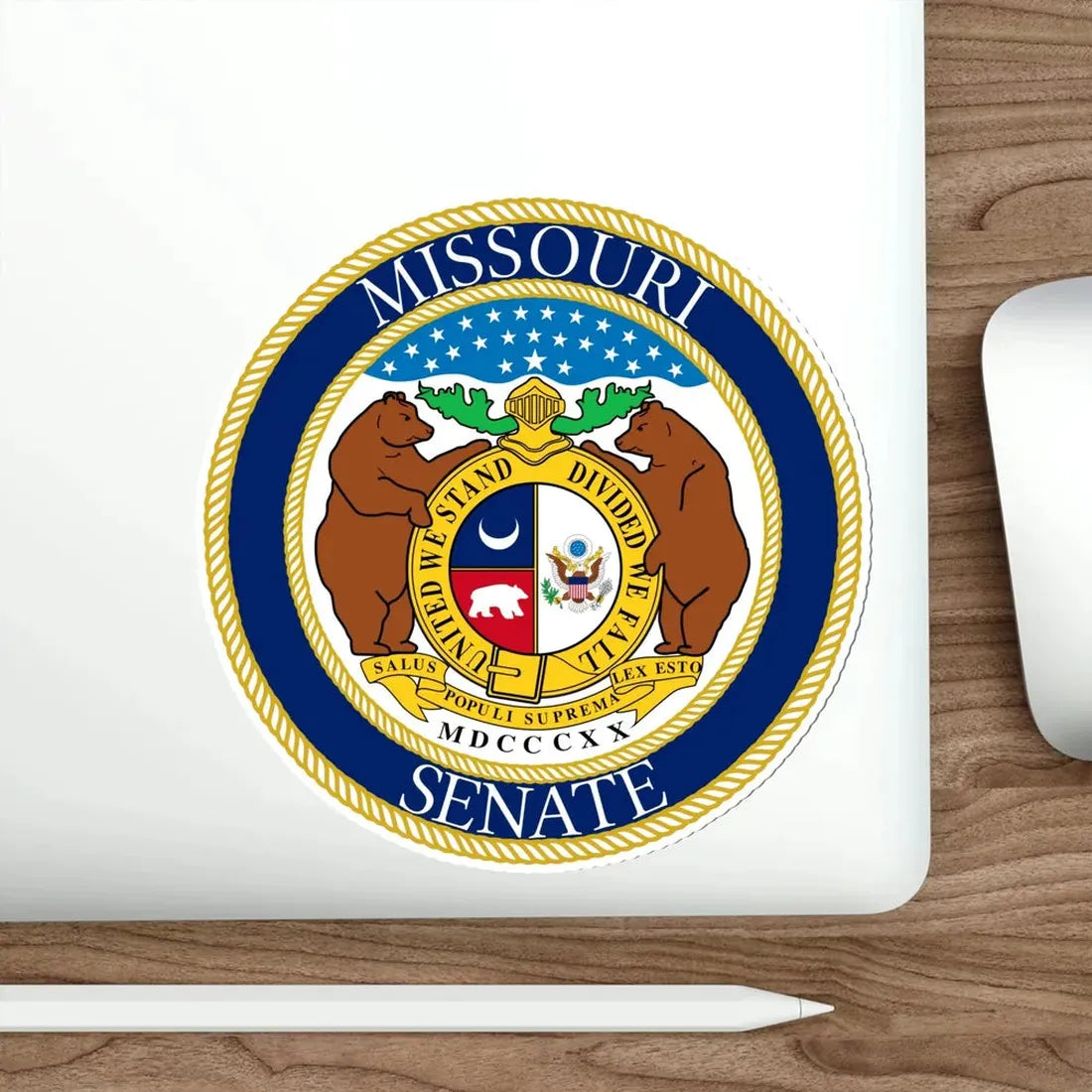 Seal of the Senate of Missouri STICKER Vinyl Die-Cut Decal - The Sticker Space