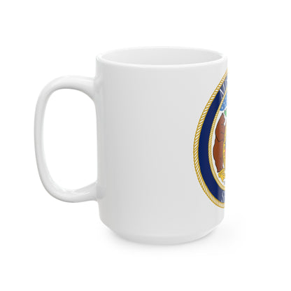 Seal of the Senate of Missouri - White Coffee Mug-The Sticker Space