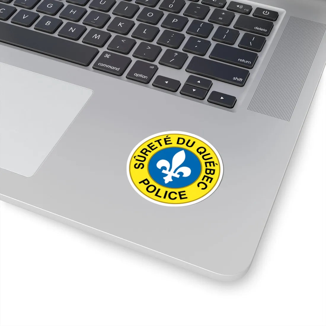Seal of the Sûreté du Québec (Canada) (Coat of Arms) STICKER Vinyl Kiss-Cut Decal - The Sticker Space