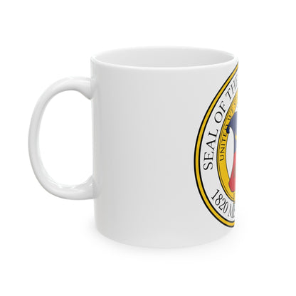 Seal of the State Auditor of Missouri - White Coffee Mug-The Sticker Space