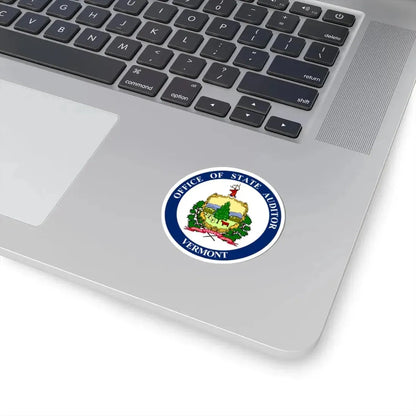 Seal of the State Auditor of Vermont - STICKER Vinyl Kiss-Cut Decal - The Sticker Space