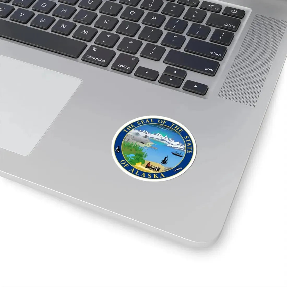 Seal of the State of Alaska (United States) STICKER Vinyl Kiss-Cut Decal - The Sticker Space