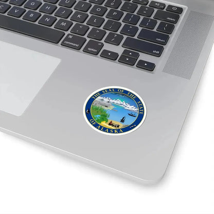 Seal of the State of Alaska (United States) STICKER Vinyl Kiss-Cut Decal - The Sticker Space
