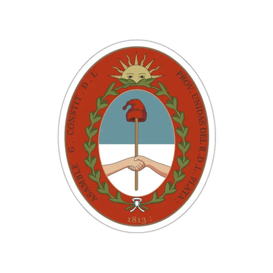 Seal of the United Provinces of the Rio de la Plata STICKER Vinyl Die-Cut Decal 2 Inch - The Sticker Space