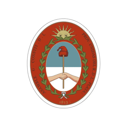 Seal of the United Provinces of the Rio de la Plata STICKER Vinyl Die-Cut Decal 5 Inch - The Sticker Space