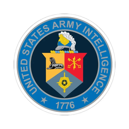 Seal of the United States Army Military Intelligence Corps (United States) STICKER Vinyl Kiss-Cut Decal 6 Inch White - The Sticker Space