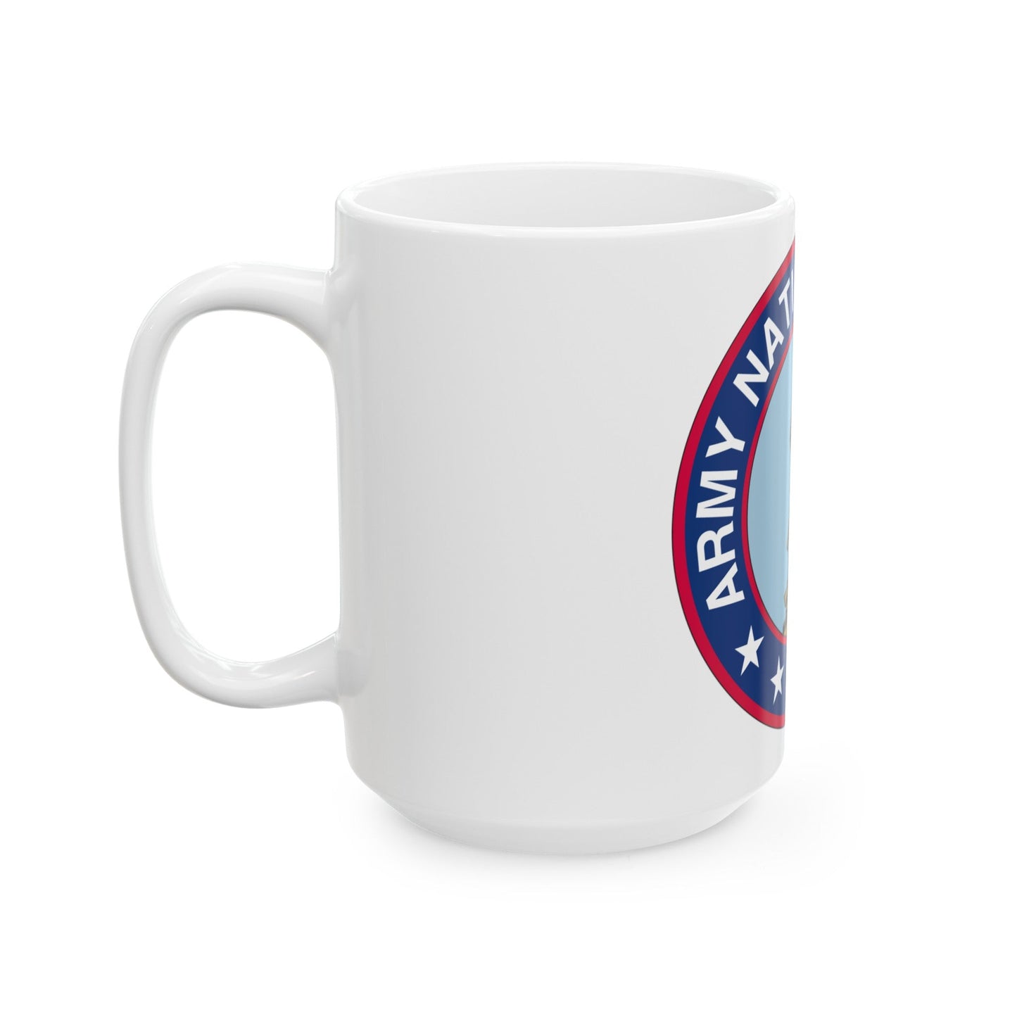 Seal of the United States Army National Guard - White Coffee Mug-The Sticker Space