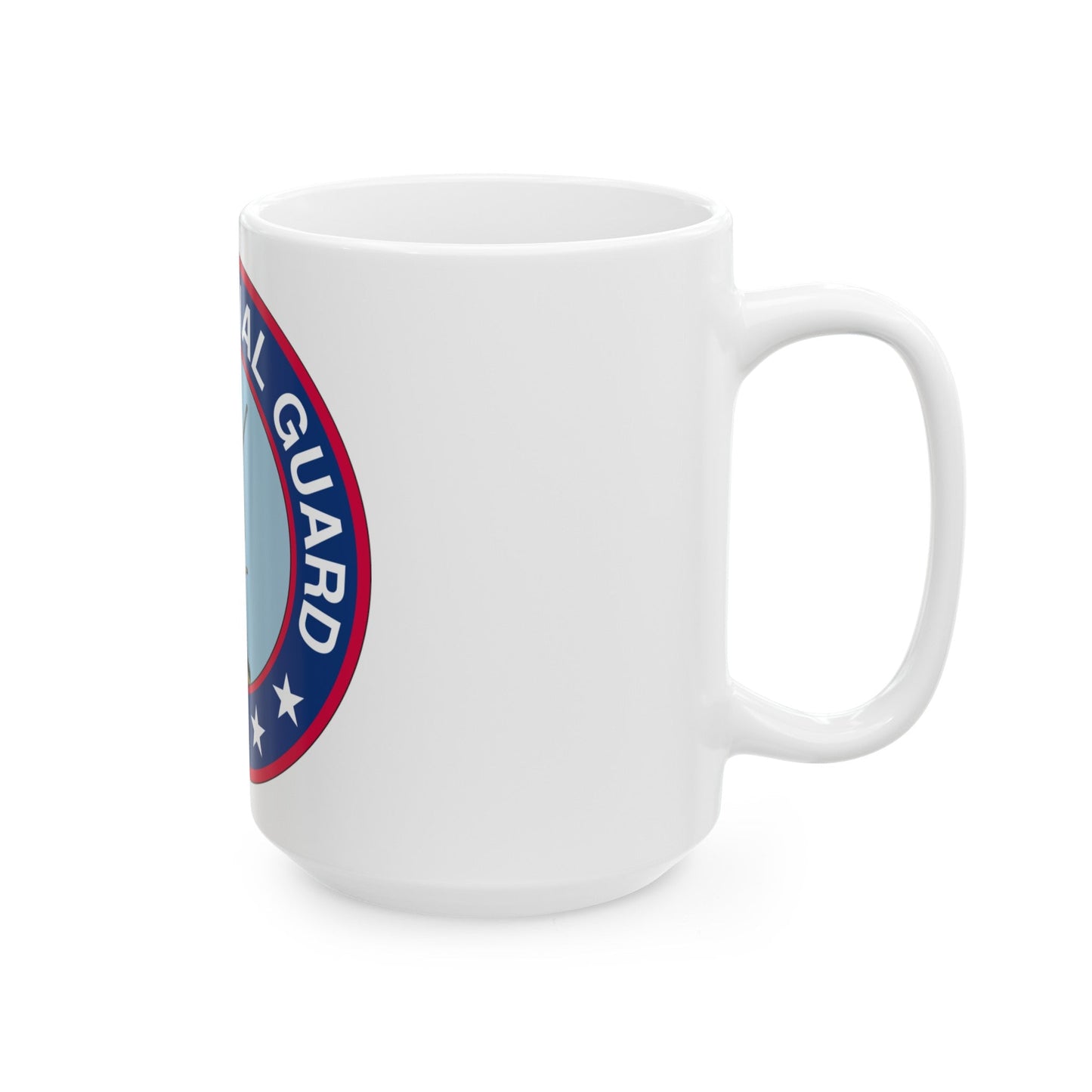 Seal of the United States Army National Guard - White Coffee Mug-The Sticker Space