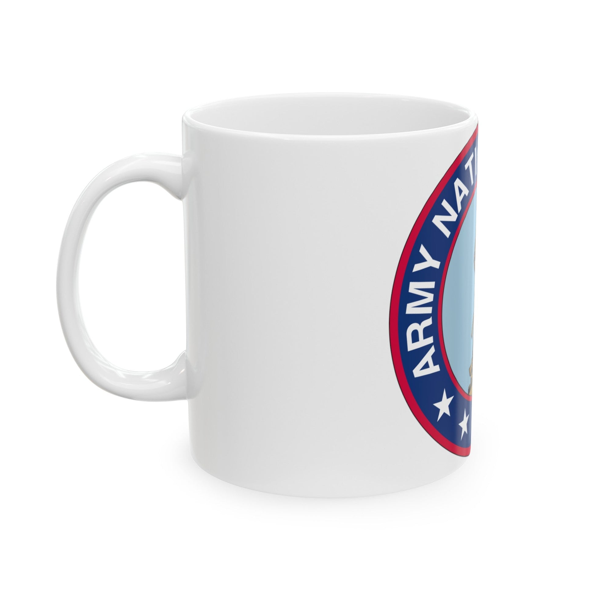 Seal of the United States Army National Guard - White Coffee Mug-The Sticker Space