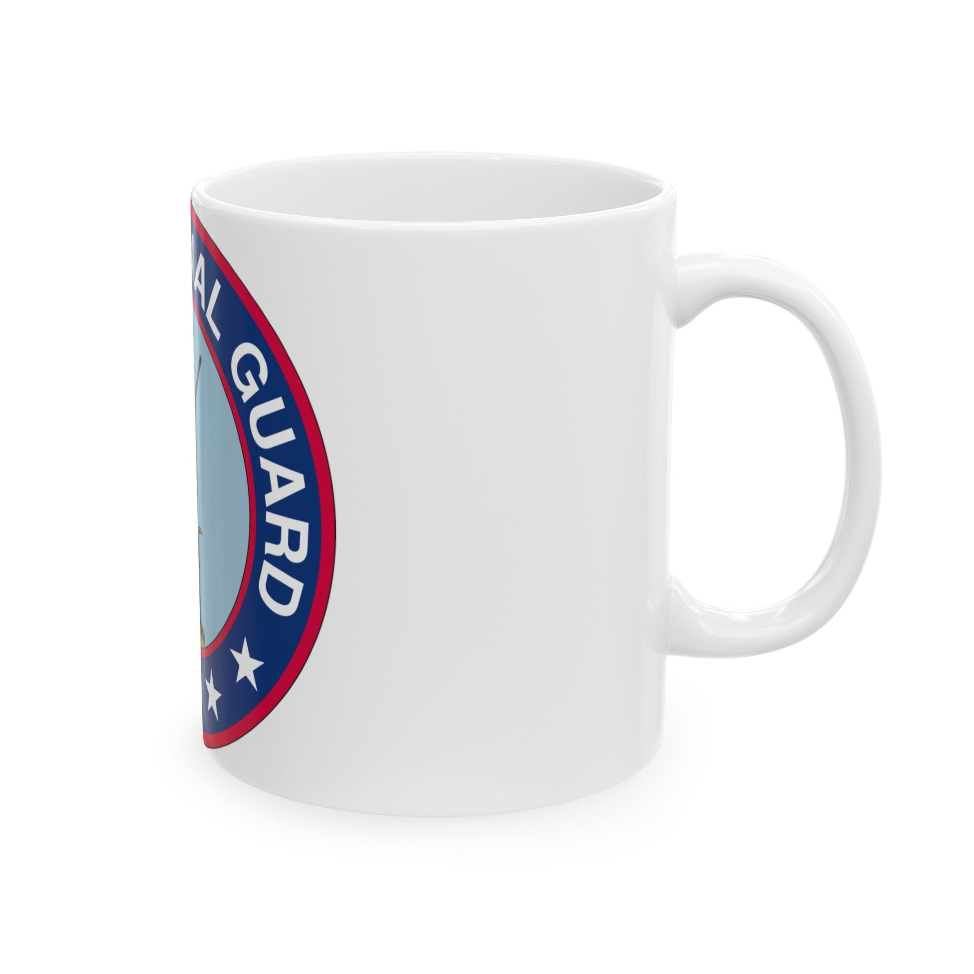 Seal of the United States Army National Guard - White Coffee Mug-The Sticker Space