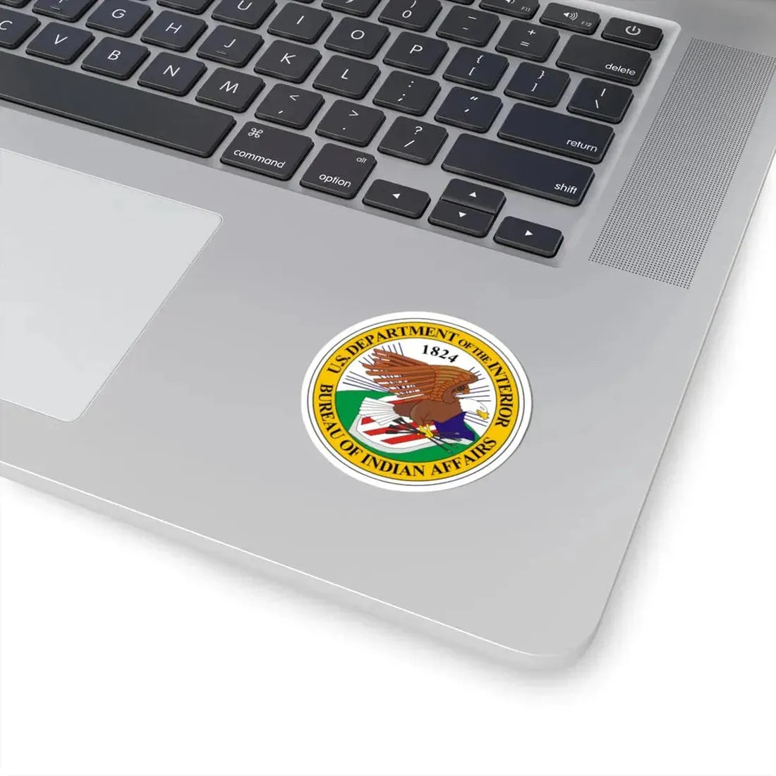 Seal of the United States Bureau of Indian Affairs - STICKER Vinyl Kiss-Cut Decal - The Sticker Space
