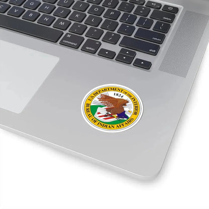 Seal of the United States Bureau of Indian Affairs - STICKER Vinyl Kiss-Cut Decal - The Sticker Space