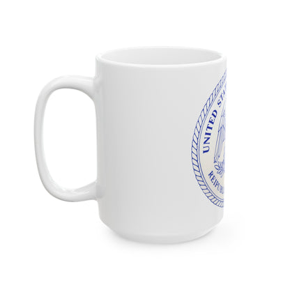 Seal of the United States Claims Court from 1982 to 1992 - White Coffee Mug-The Sticker Space